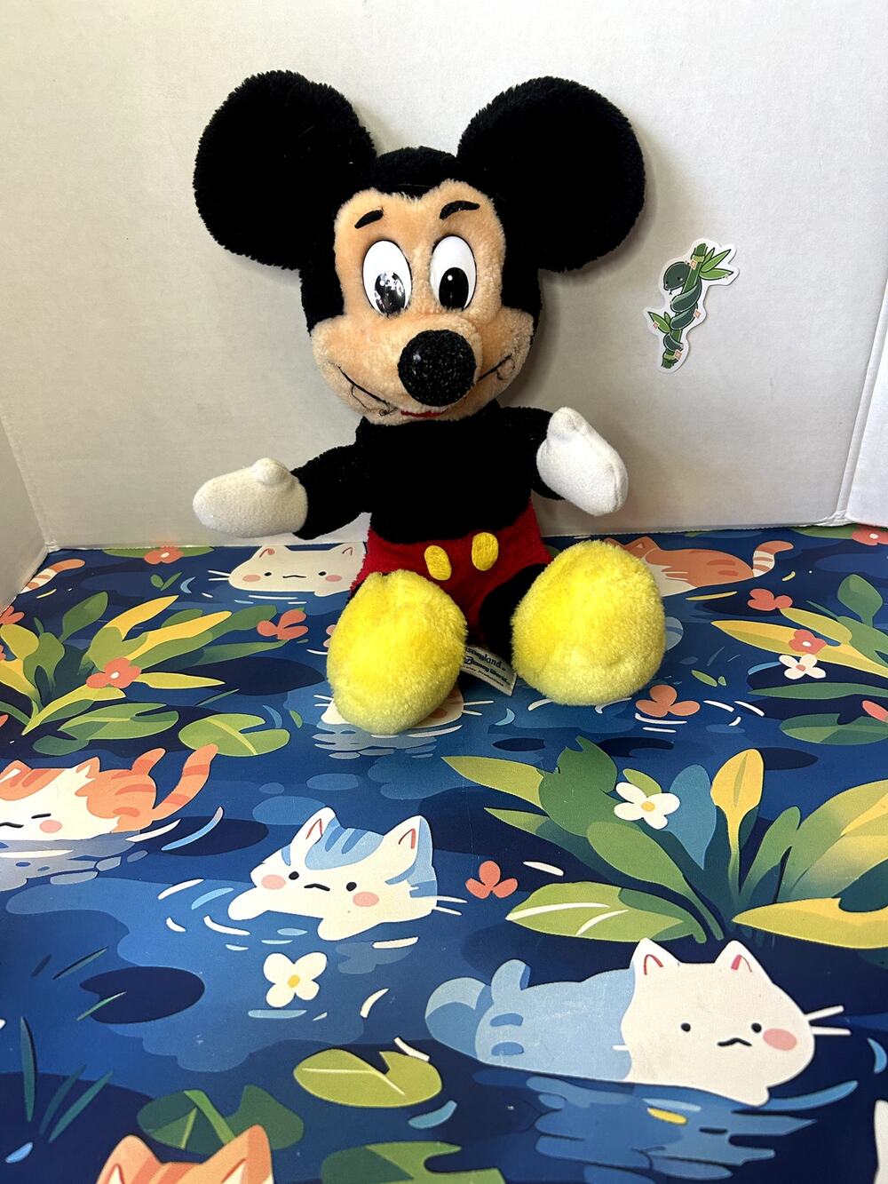 Vintage Disney Mickey Mouse Plush Stuffed Animal Toy Doll